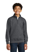 Port & Co. Youth Core Fleece 1/4 Zip Pullover
